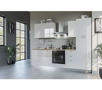 Blok kuhinja SKY - z belo tehniko