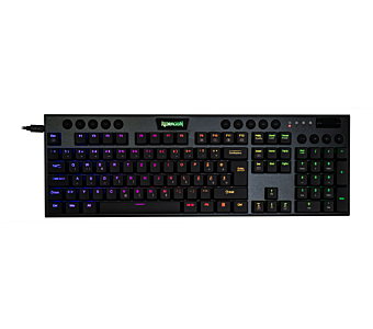 Žična gaming tipkovnica REDRAGON HORUS K619-RGB, rdeča stikala SLO/HR LAYOUT