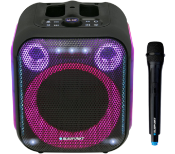 BLAUPUNKT PB6LED zvočnik za zabavo z mikrofonom