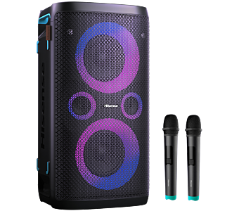 HISENSE PARTY STORM 1 zvočnik za zabavo z dvema mikrofonoma