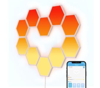 Govee Glide Hexa Light Panels – 10 pametnih RGBIC svetlobnih panelov