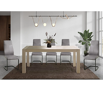 Raztegljiva miza WOOD - hrast