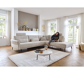 Kotna sedežna garnitura CONTESSA - blago CALIDO