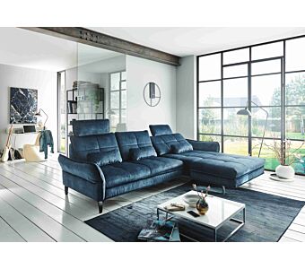 Kotna sedežna garnitura BERGOS - blago AMIRA