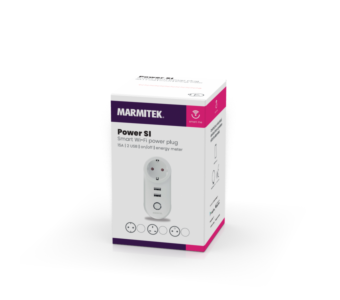 Pametna vtičnica MARMITEK SMARTME POWER SI WI-FI POWER PLUG 15A 2USB
