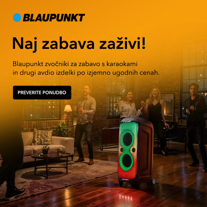 AV - Category Banner [Party zvočniki] - Blaupunkt party zvočniki z velikimi popusti