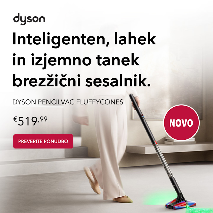 SLO - Category Banner [Pokončni in baterijski sesalniki] - dyson pencilvac