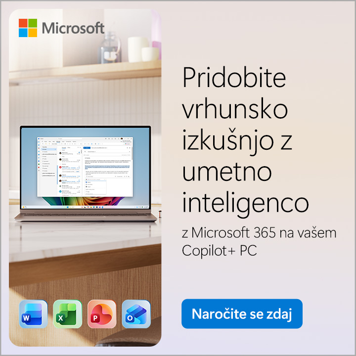 SLO - Category Banner [Računalniška oprema] - MS 365